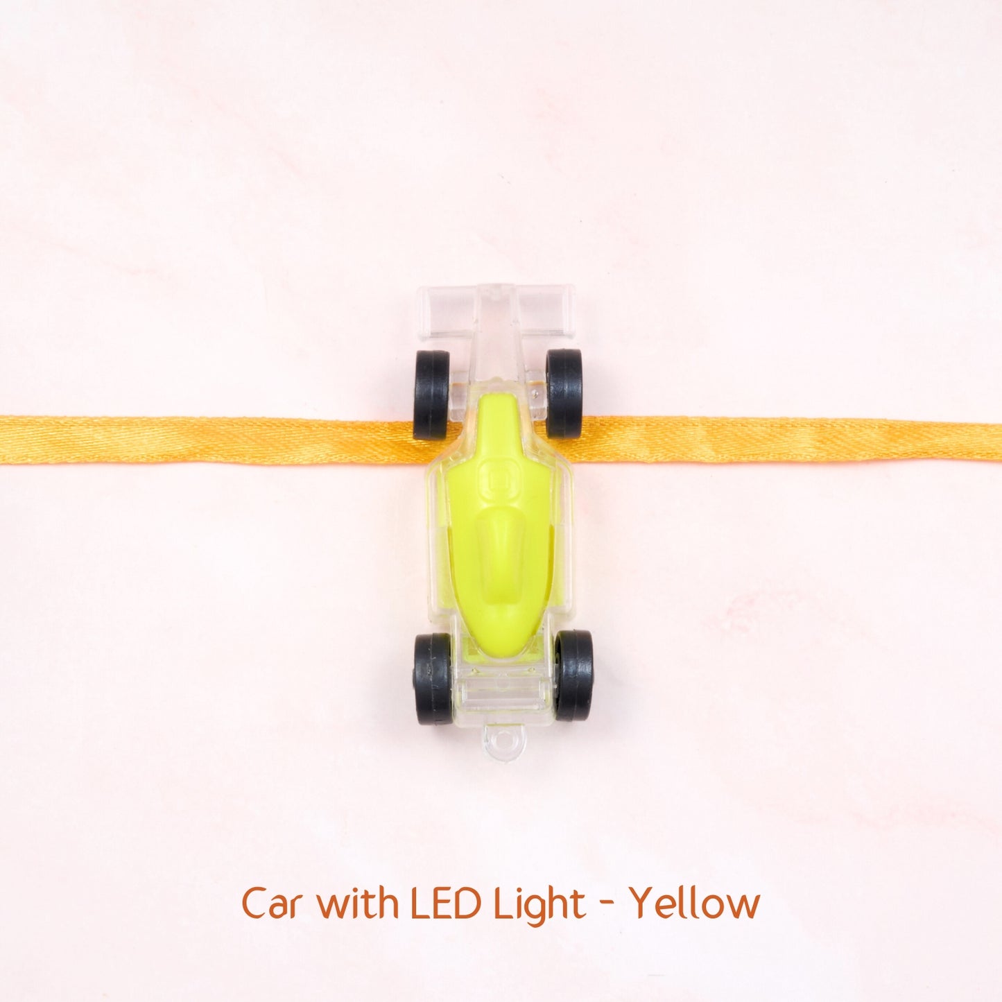 Car Rakhi with LED Light – Multiple Colours