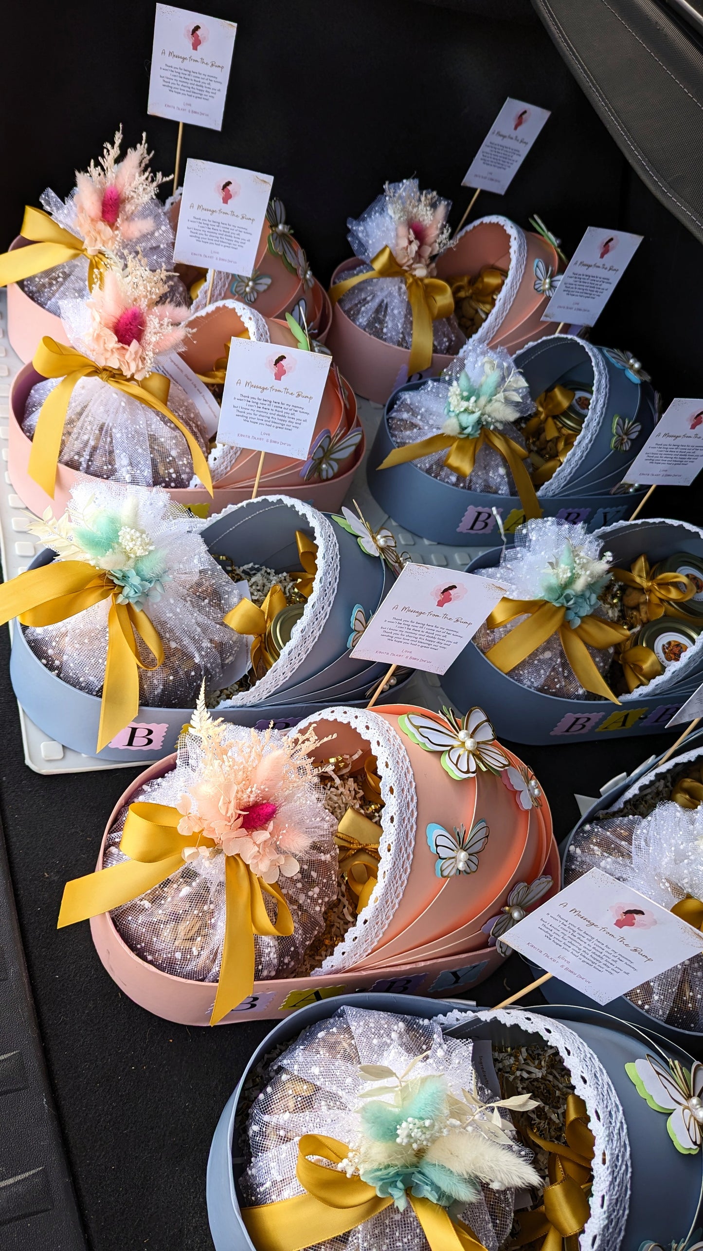 Baby Shower Bassinet Hamper