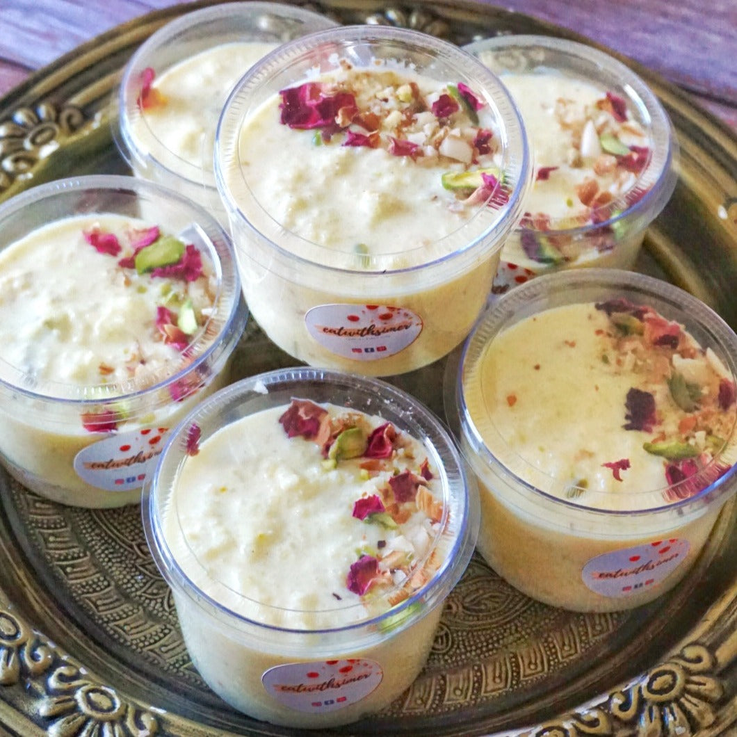 Kheer Cups (Indian Rice Pudding)
