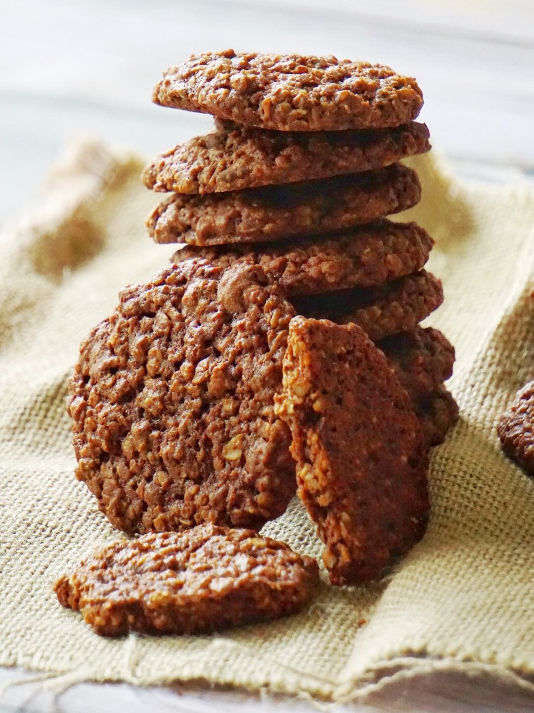 Chocolate Oat Cookies