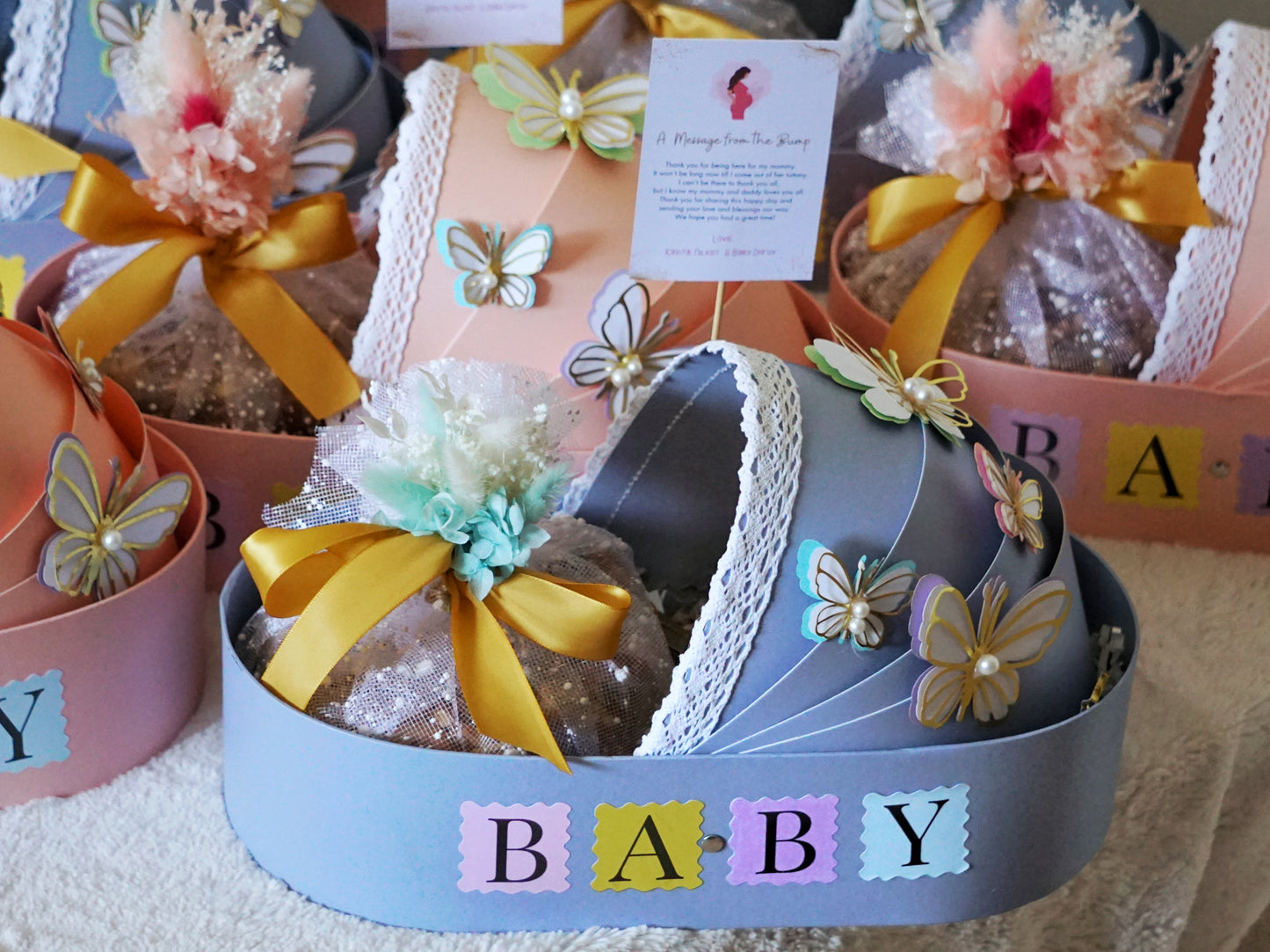 Baby Shower Bassinet Hamper