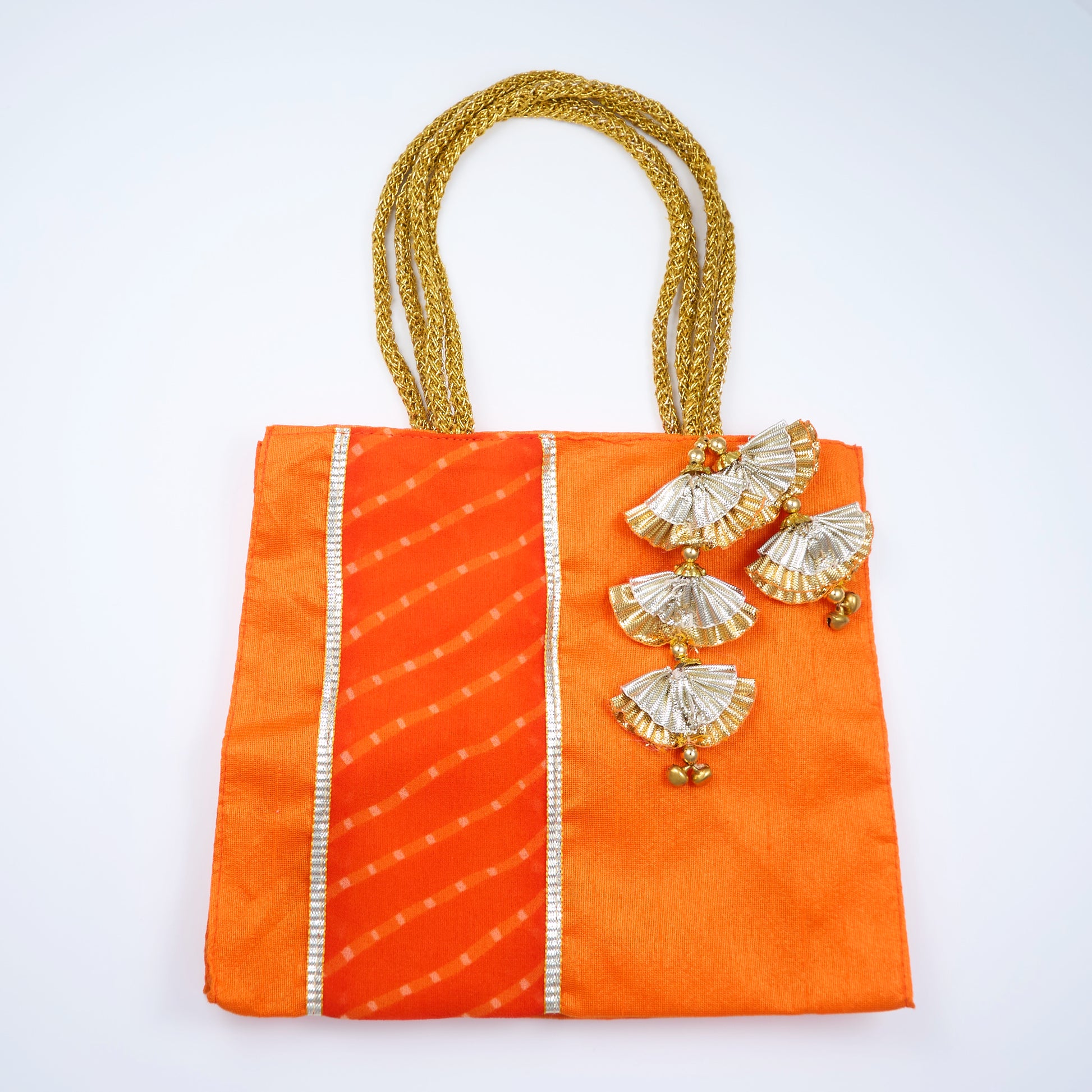 Handmade Gift Bag - Orange