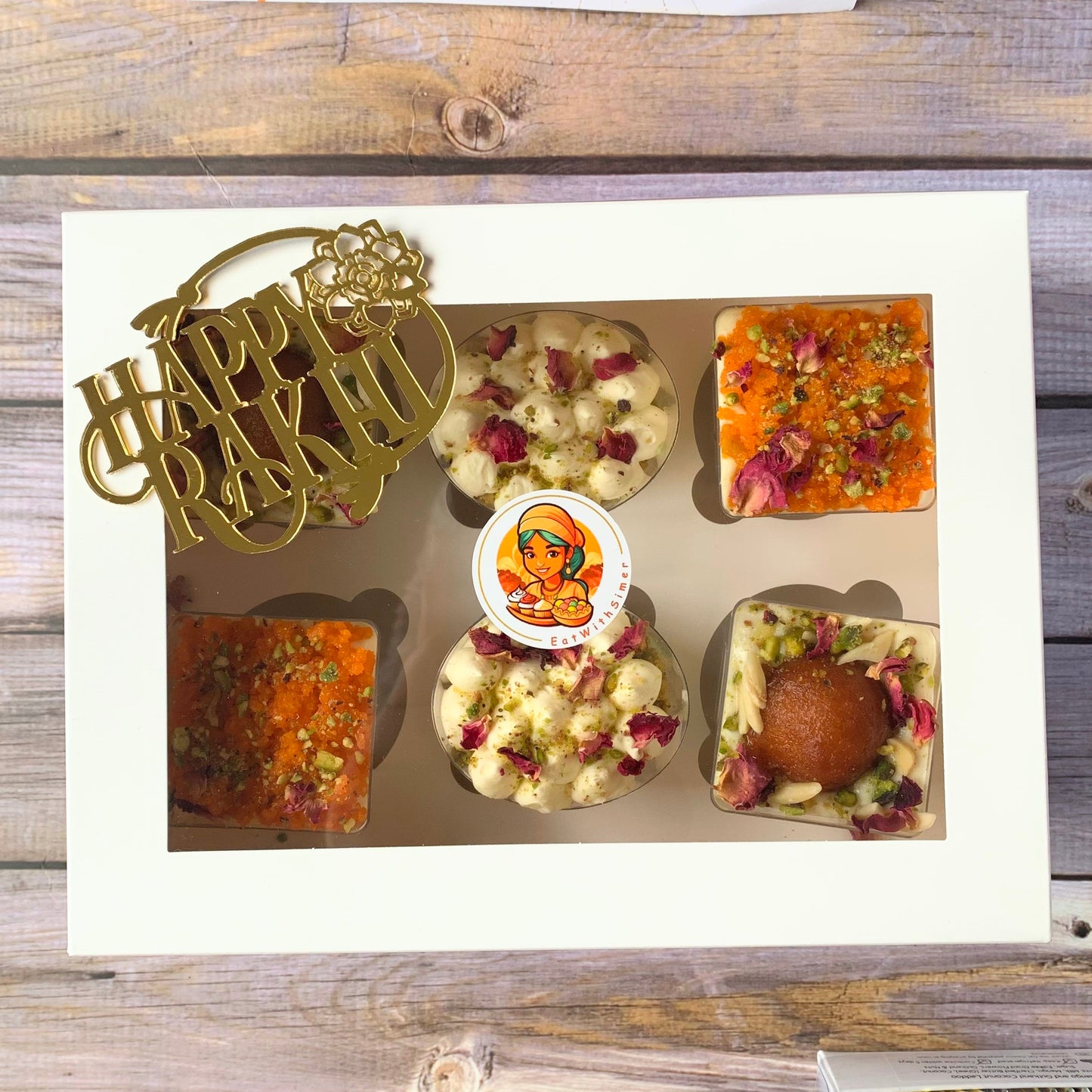Assorted Dessert Cups Box