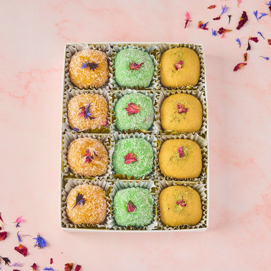 Assorted Laddoo Gift Box by Eatwithsimer