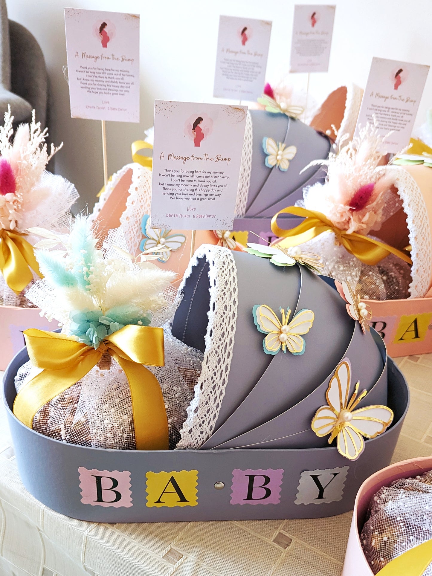 Baby Shower Bassinet Hamper