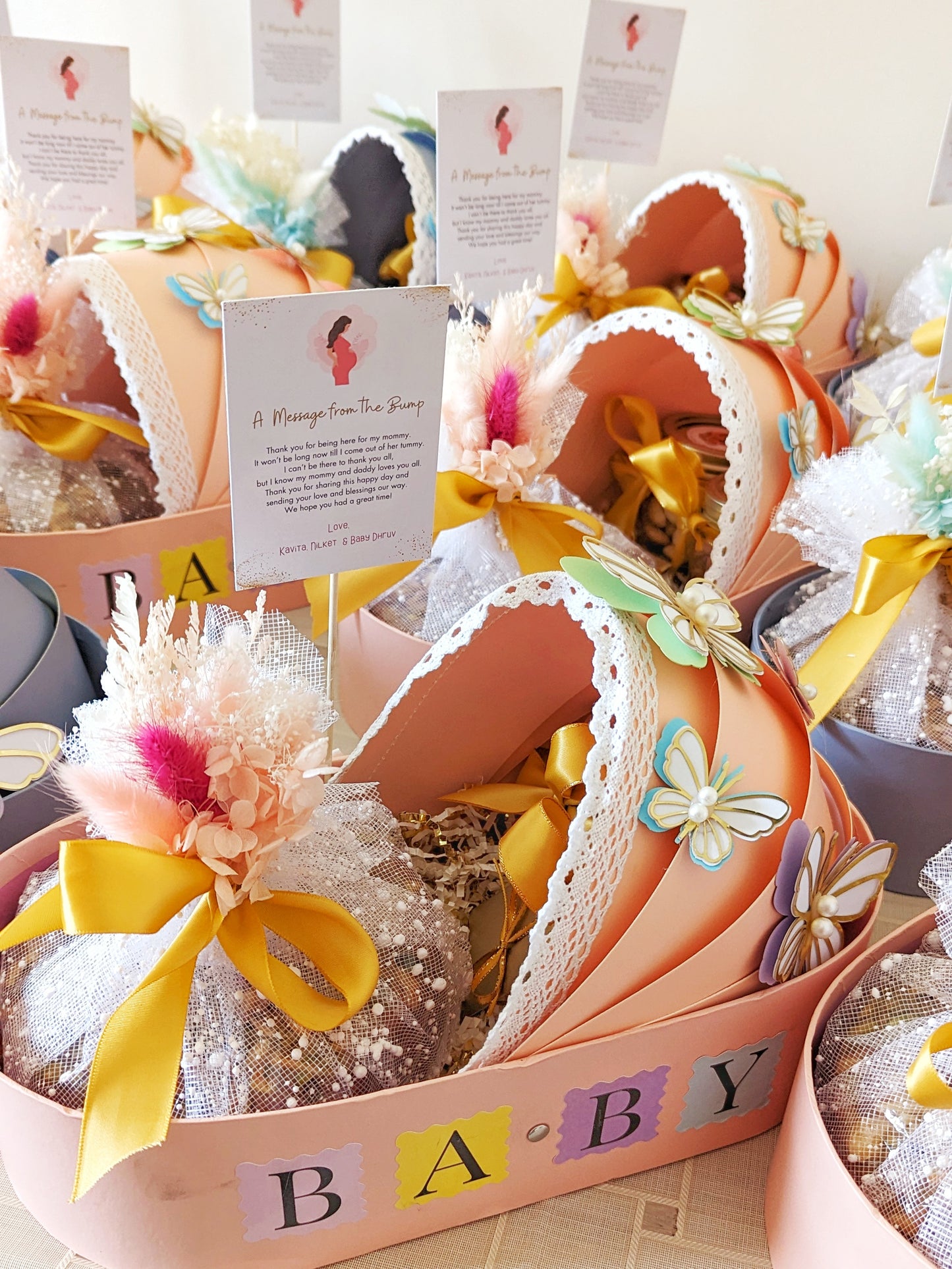 Baby Shower Bassinet Hamper