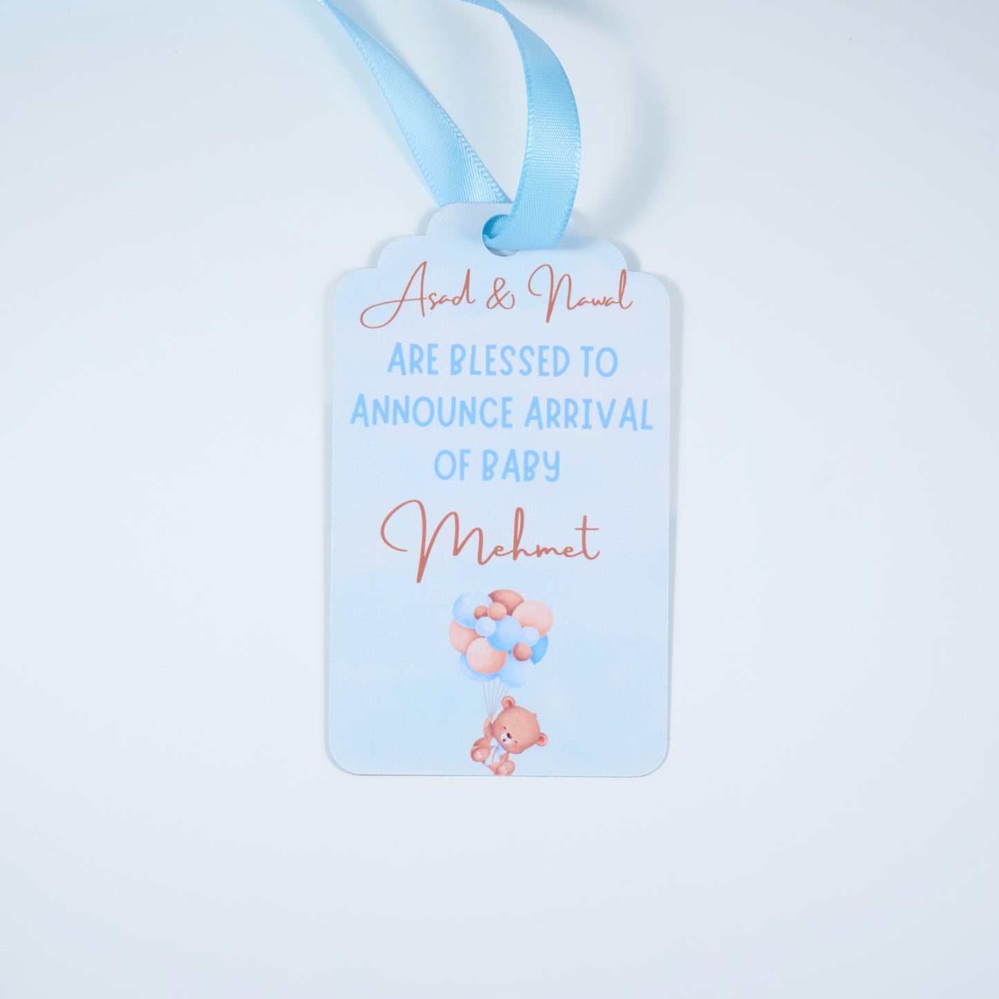 Personalised Text Tags (Pack of 6)