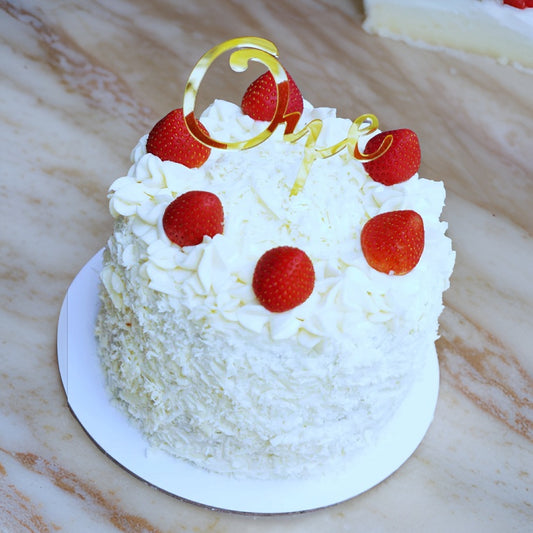White Forest Cake