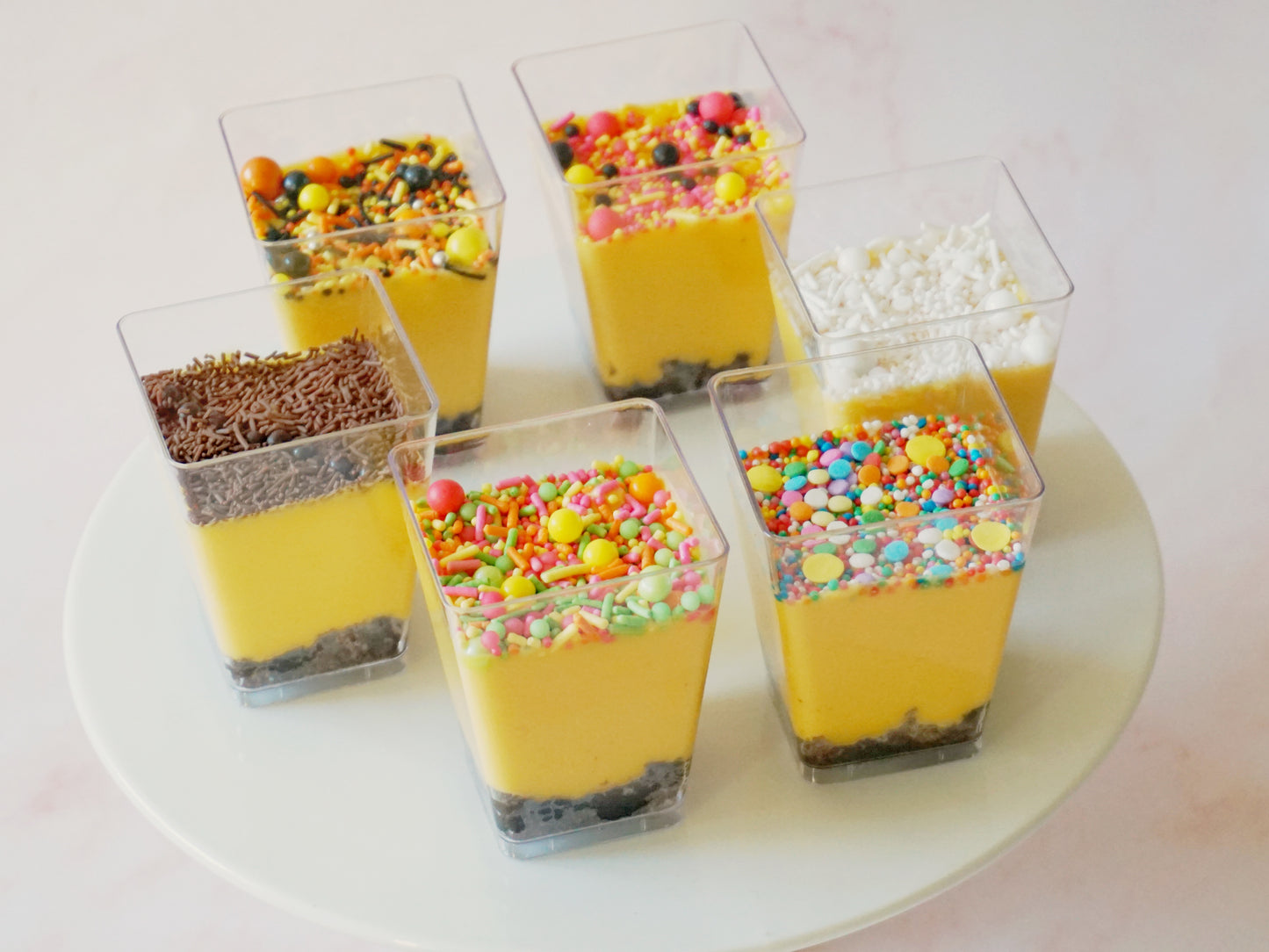 Mango Mousse Cups