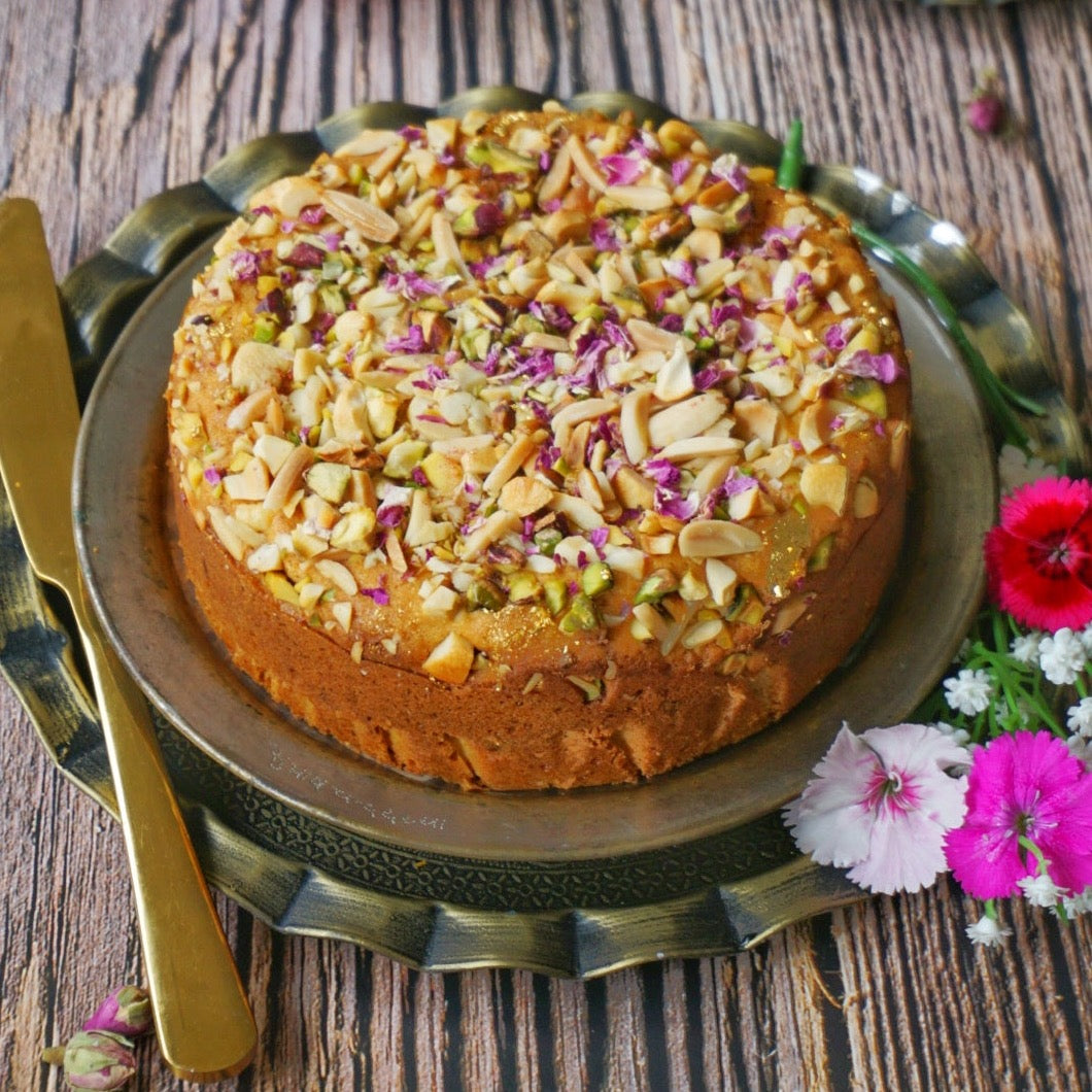 Bridgerton Pistachio Mawa Teacake