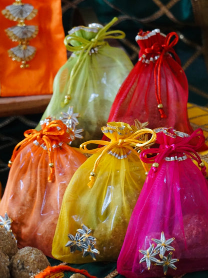 Handmade Drawstring Bags