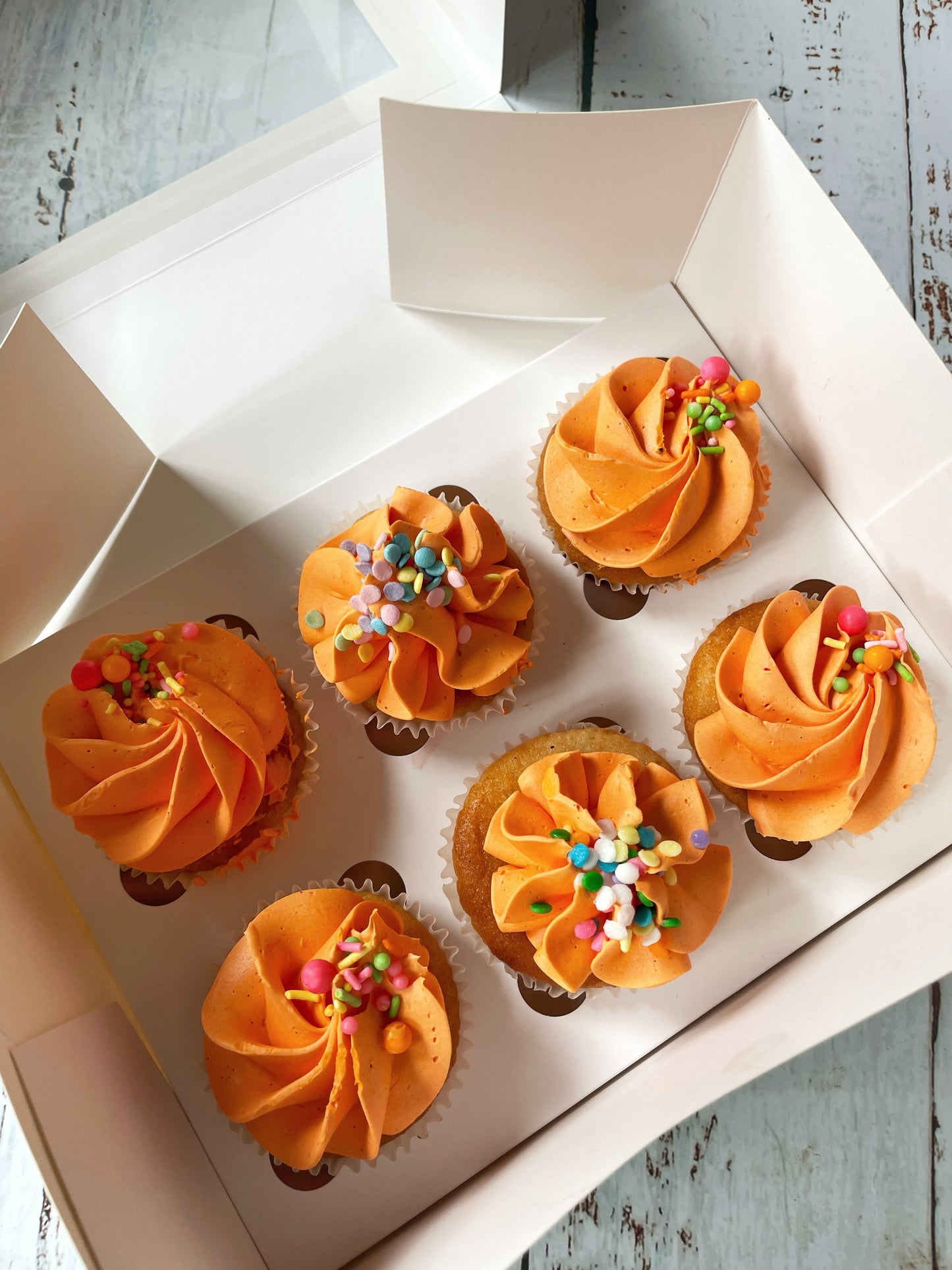 Tutti Frutti Cupcakes