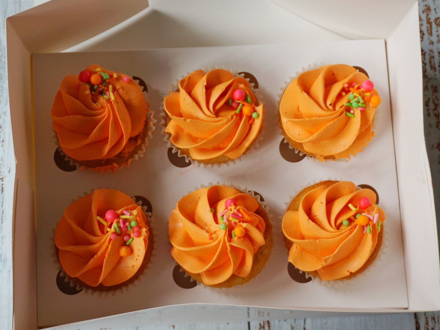 Tutti Frutti Cupcakes